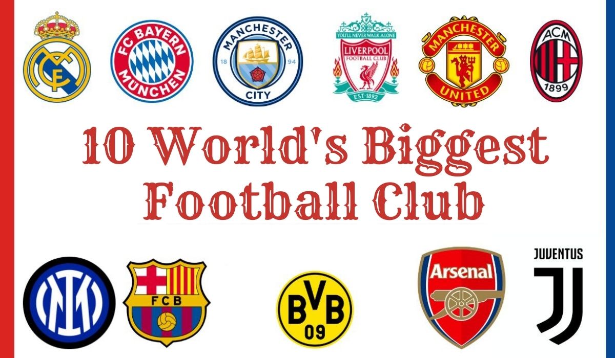 10 World’s Biggest Football Clubs